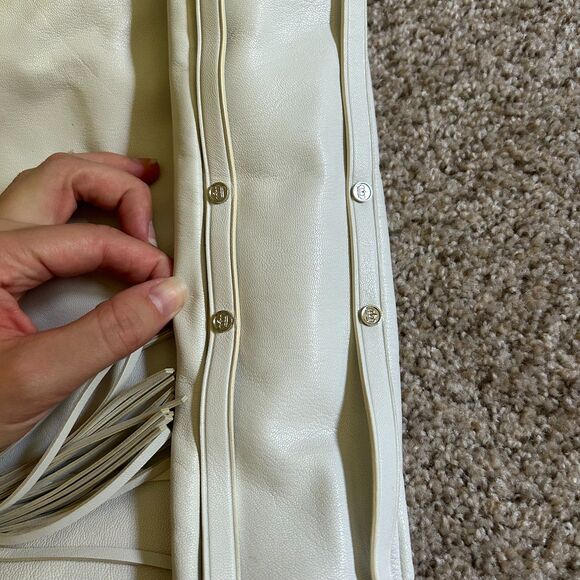 Juicy Coture limited collectors edition white leather shoulder bag - Picture 5 of 15